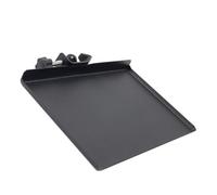 Kisangel Support Micro Plateau pour Microphone et Carte Son, Pince Ajustable pour Bureau et Double Caméra Noir