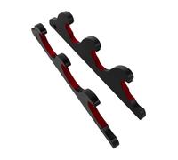 Kisangel Support Mural pour Batte de Baseball Niveaux Panneau Dense Porte-Batte Horizontal Sécurisé Facile à Installer Optimise Espace pour Rangement et Organisation