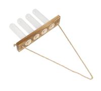 Kisangel Support Mural pour Plante Hydroponique avec Tubes Vase Terrarium pour Plantes Dintérieur et Boutures Décoratif pour Mur