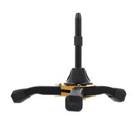 Kisangel Support Stable pour Clarinette et Flûte sur Trépied Pliable, Siège Jaune, Accessoire Pratique pour Rangement à Domicile, Pied Compact Compatible Instruments à Vent