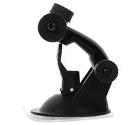 Kisangel Support Ventouse Voiture Ajustable pour Caméra Dash et Sport Adaptateur Polyvalent avec Hauteur et Angle Antichoc Caoutchouc et Abs Compact et Léger pour Transport Facile