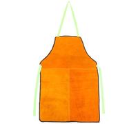 Kisangel Tablier de Soudage de Vache Épais Résistant Chaleur et Au Feu Protection pour Soudeur Approuvé pour Ateliers Sécurisés et Bricolage