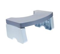 Kisangel Tabouret WC Physiologique Compact Antidérapant Rehausseur Pied Stable Plastique Premium pour Garçon Fille et Adultes Marchepied Toilette Gain de Place Bleu Couleur Aléatoire
