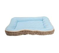 Kisangel Tapis Auto-rafraîchissant pour Chiens Tapis Rafraîchissant en Soie Glacée pour Chats Grand Format 47 X 61 Cm en Coton