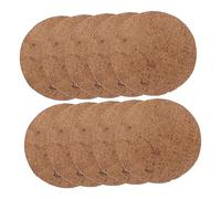 Kisangel Tapis De Nidification pour Pigeons, Coussin pour Œufs d'oiseaux, Matériau Naturel Respirant, 21 Cm, Lot de 10, Reproduction Confort des Oiseaux De Compagnie