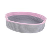 Kisangel Tapis Griffoir en Corde De Coton Tissée pour Animaux De Compagnie Joli Lit pour Petit Chien pour Chat