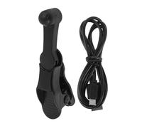 Kisangel Télécommande Tactile Automatique pour Écran de Téléphone Portable, Clic Continu Simulé, Plastique Noir Compact, Accessoire de Diffusion en Direct pour Gamers et Streamers,