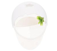 Kisangel Terrarium pour Tortues avec Plateforme De Bain Et Aquariums pour Petits Animaux pour Tortues Aquatiques Et Terrestres Habitat Sain Et Spacieux Design Durable
