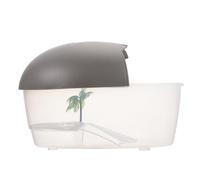 Kisangel Terrarium pour Tortues avec Plateforme De Basking Réservoir Aquatique avec Zone De Et Exercice pour Petits Reptiles