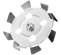 Kisangel Tête de Mélangeur pour Enduit à Cloison Sèche Outil Léger et Polyvalent Compatible Perceuse et Perforateur Malaxeur pour Travaux de Peinture