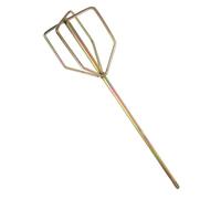 Kisangel Tige Mélangeuse Électrique Robuste pour Perceuse Mixeur Polyvalent Longue Tige pour Peinture et Mortier Outil Portable pour Bricolage et Chantier Professionnel