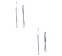 Kisangel Tique Chien Tiques Pince 4 Pièces Outil pour Éliminer d'animaux Outils De Toilettage pour Animaux De Compagnie Outil De Santé pour Animaux De Compagnie
