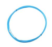 Kisangel Tire-câbles Métallique Bleu avec Ressort Flexible et Tête Plate pour Passage Fil Conduit Mural et Sol Outil Manuel Électricien Robuste et Résistant