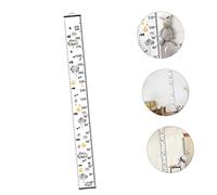 Kisangel Toise Murale Garçon Fille Noire Règle Hauteur Suspendue pour Mesurer Décoration Chambre Garçon Fille et Pratique pour