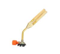 Kisangel Torche Double Brûleur Butane pour Soudage et Cuisson Extérieure Compacte et Légère Camping Barbecue et Cuisine