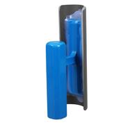 Kisangel Truelle de Finition Incurvée pour Béton Outil Léger en Plastique pour Bordures Arrondies Truelle à Briques Multifonction pour Microciment et Revêtements Imperméables Prise en