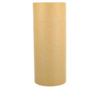 Kisangel Urne Funéraire pour Animaux de Compagnie Urne Commémorative en Kraft Naturel Diamètre 10 CM X 26 CM Tube de Dispersion pour Cendres de Cendres Humaines et Animales Adaptée à la