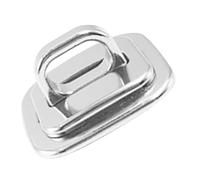 Kisangel Verrouillage Antivol pour Ordinateur Portable Plaque Ancrage Compatible Plusieurs Marques Système De Câble Sécurisé pour Bureau Et Espace Professionnel