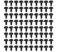 Kisangel Vis Métal Noir 6-32 * 6 Lot 100 Pcs pour Montage Boîtier PC Réparation Système Informatique
