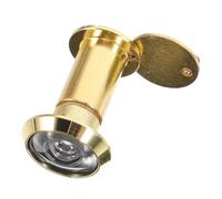 Kisangel Visionneuse de Porte Ajustable Acier Inoxydable avec Lentille Verre pour Sécurité Appartement Protection Vie Privée et Remplacement Facile des Œilletons de Porte