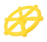 Kisangel Volant de Bateau Pirate Plastique Aux Intempéries Accessoire Interactif pour Aire de Jeux Extérieur Direction pour Balançoire et Cabane Denfant Montage Rapide
