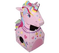 Kisangel Wearable Cardboard Unicorn Toy For Lightweight And DIY Costume Enhances Coordination And Creativity Safe Outdoor Role Playing Prop