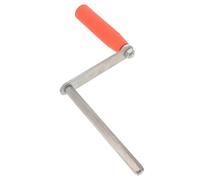 Kisangel Winch Handle Crank for Flagpole Manual Lifting Tool Replacement Iron and Plastic Flagpole Winch Handle for Boats and Home Use