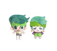 Kishibe Rohan Peluche Anime JJBA Oreiller câlin doux rembourré 10 cm | Mini porte-clés breloque, figurines en peluche, cadeaux de décoration de Noël, accessoires de sac