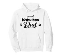 Kishu Ken Papa Chien Fier Paw Sweat à Capuche