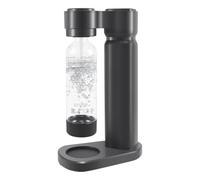 kisidus Machine à Soda Appareil à Gazeifier l'eau, Gris | inclus Bouteille PET 1 Litre, Sans BPA, Gazéification Domestique