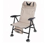 kiskick Chaise de camping pliante pour camping, pêche, tabouret pliable portable, hauteur réglable, siège de voyage pour la pêche, le camping, la plage, le pique-nique, les barbecues ou les loisirs,