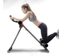 kiskick Entraîneurs abdominaux, équipement d'entraînement des abdominaux avec écran LCD, équipement d'exercice de force pour façonner le corps, machine d'entraînement des abdominaux réglable pour