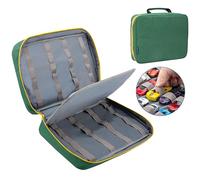 KISLANE Étui de Transport pour 48 Voitures Jouets - pour Enfants - Peut Contenir 48 Jouets (Sac Uniquement, Assortis, Bleu, Vert, Rouge, Moderne)