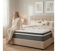KISLOT Matelas 90 x 200 cm, Épaisseur 20 cm, Matelas en Mousse à Mémoire de Forme, Fermeté Moyenne, 7 Zones de Confort, Soulagement des Pressions & Sommeil Paisible, Matelas dans Une Boîte