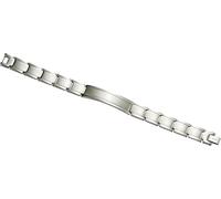 KISMA Bijoux Bracelet en acier inoxydable ID-bracelet en acier pour femmes D2KIA0130-007-20