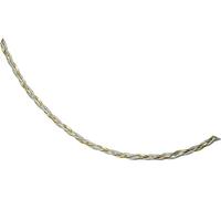 KISMA bijoux chaîne tressée argent sterling 925 KIK0122-001-42