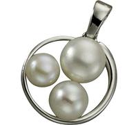 KISMA Bijoux pendentif perle blanche pour chaînes argent 925 KIH0114-014