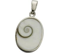 KISMA Bijoux Pendentif Shivas Eye blanc argent sterling 925 D2KIH0113-003