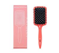 KISMETICS - Grands outils pour cheveux, brosse à cheveux extra large, brosse à cheveux rembourrée, épingles ondulées réduisant les nœuds et les nœuds pour cheveux bouclés, ondulés, longs et épais..