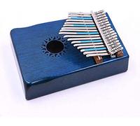 KISOARTWQ Kalimba Piano à pouce Kalimba Piano à pouce Piano à pouce Piano à doigt portable Piano à pouce Piano portable en bois Acajou 17 touches Taille : 3 x 12,5 x 17,5 cm Dimensions : 3 x 12,5 x