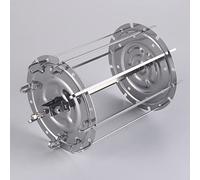 Kispog Cage à brochettes en acier inoxydable, support de rechange pour four à friteuse à air, compatible avec Instant Vortex Pro et Plus de 10 litres (support à broches)
