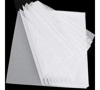 Kispog Lot de 10 feuilles de déshydratation en silicone antiadhésif pour machine à déshydrater les aliments, 35,6 x 35,6 cm