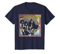 Kiss - 1974 Plus Chaud Que l'enfer T-Shirt, Enfant, Bleu Marine, 12 Ans