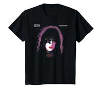 Kiss - 1978 Paul Stanley T-Shirt, Enfant, Noir, 2 Ans