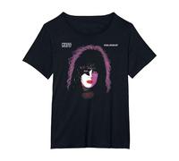 Kiss - 1978 Paul Stanley T-Shirt, Femme Grandes Tailles, Noir, 6X