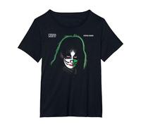 Kiss - 1978 Peter Criss T-Shirt, Femme Grandes Tailles, Noir, 4X