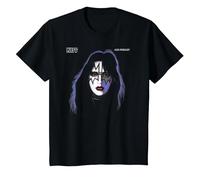Kiss - Ace Frehley 1978 T-Shirt, Enfant, Noir, 6 Ans