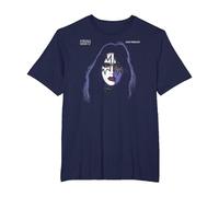 Kiss - Ace Frehley 1978 T-Shirt, Homme Grandes Tailles, Bleu Marine, 2X Tall