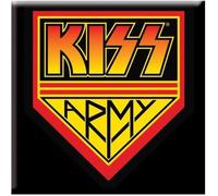 Kiss - Aimant pour réfrigérateur "Army" RO7569 (Taille unique) (Noir/Jaune/Orange)