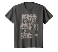 Kiss - Allez et Aime-Moi T-Shirt, Enfant, Asphalte, 8 Ans